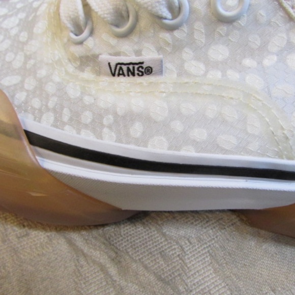 new VANS MESH DX MODULAR "Swap it" DOTS White Sz M 7.5/Women 9 - Picture 6 of 15